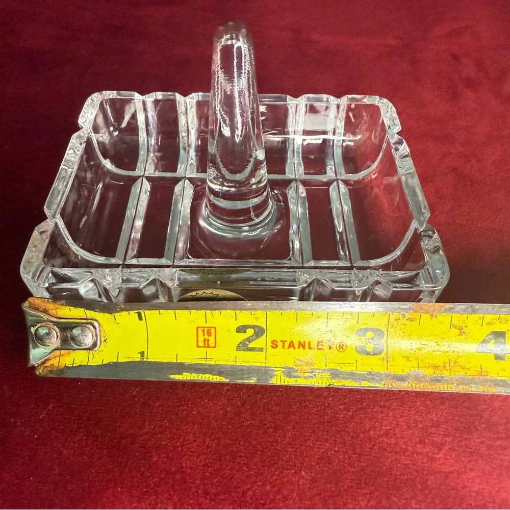 Elegant RCR Clear Royal Crystal Rock Ring Holder from Italy - Picture 5 of 8